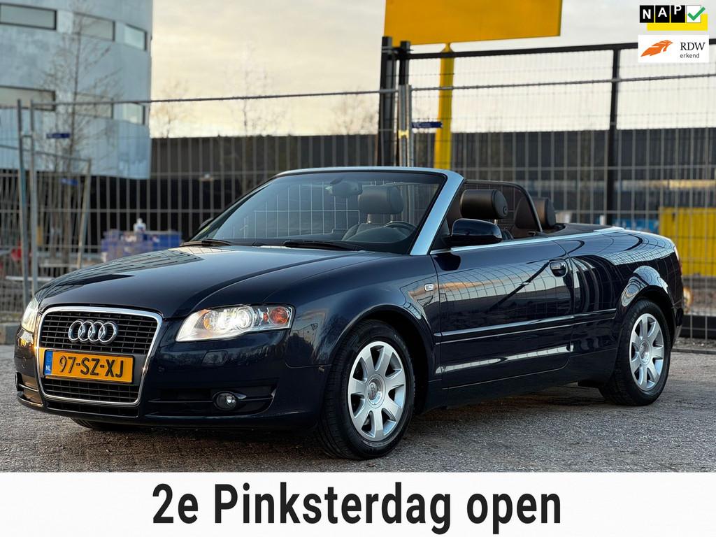 Audi A4 Cabriolet 1.8 Turbo Pro Line, Auto's, Voorwielaandrijving, Gebruikt, 4 cilinders, Cabriolet