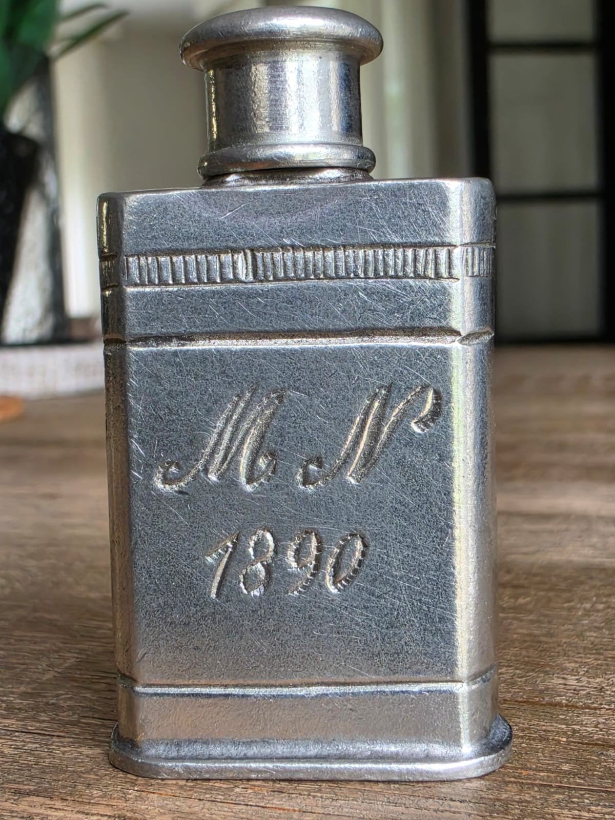 Antieke parfum flesje., Ophalen of Verzenden