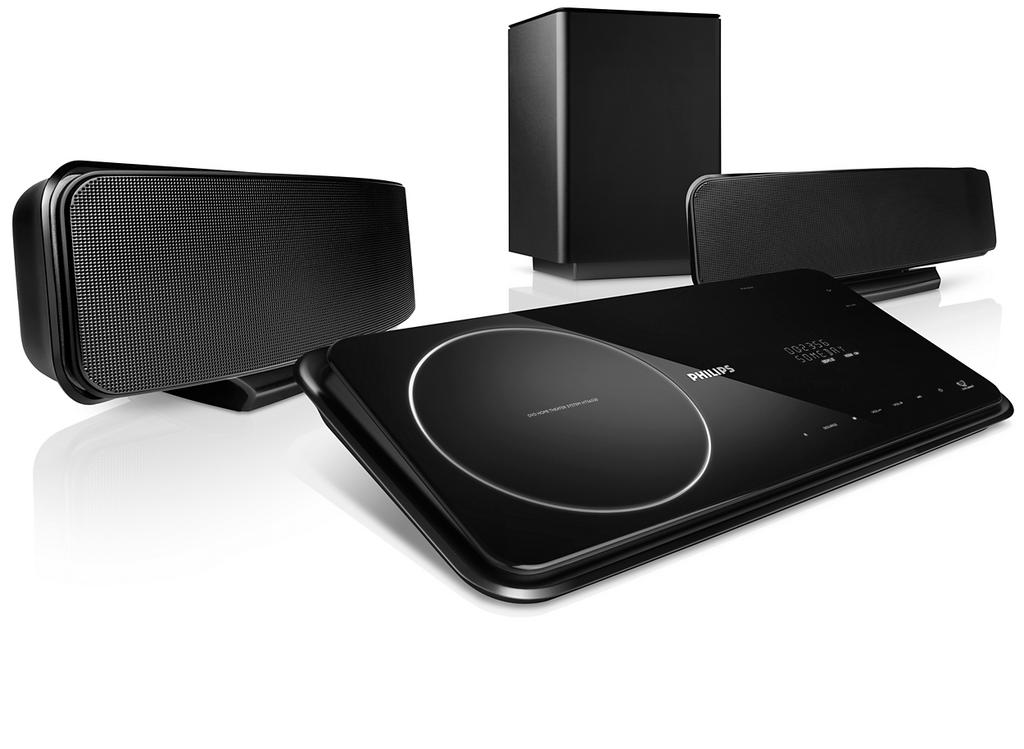 Philips HTS6520 Soundbar met Subwoofer en Afstandsbediening, Audio, Tv en Foto, Home Cinema-sets, Ophalen, Zo goed als nieuw, Soundbar