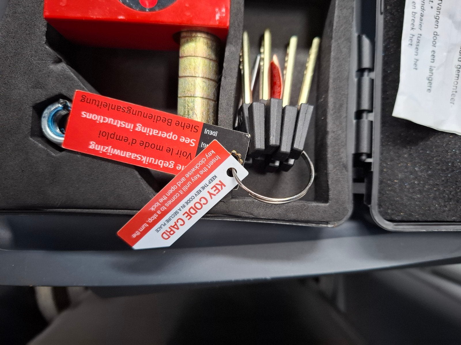Disselslot DoubleLock Compct Condor, Caravans en Kamperen, Caravan accessoires, Ophalen of Verzenden