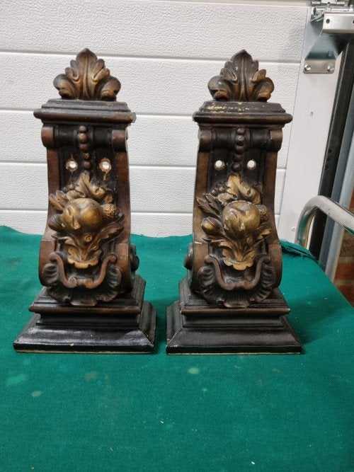 wandconsole antiek twee stuks jaren 50, Huis en Inrichting, Woonaccessoires | Overige, Ophalen of Verzenden, 'T Olde Gre-j, Info@toldegrej.nl