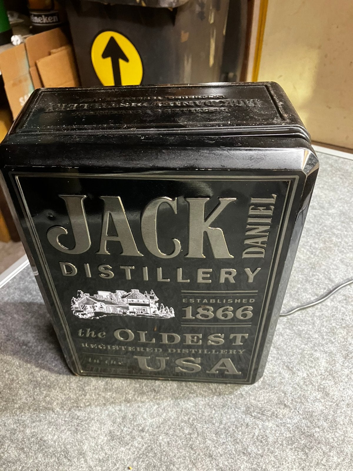 Jack Daniels blik compleet met verl., Ophalen, Zo goed als nieuw, Overige