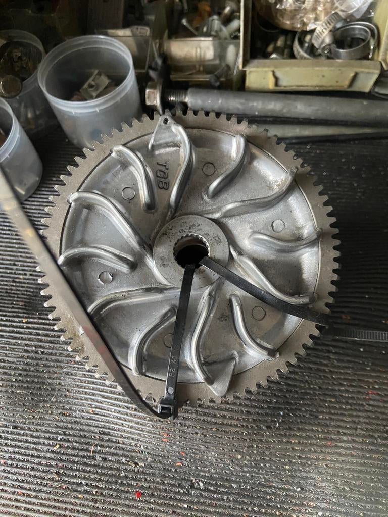 125cc/180cc starterkrans + vario, Ophalen of Verzenden, Overige typen, Piaggio