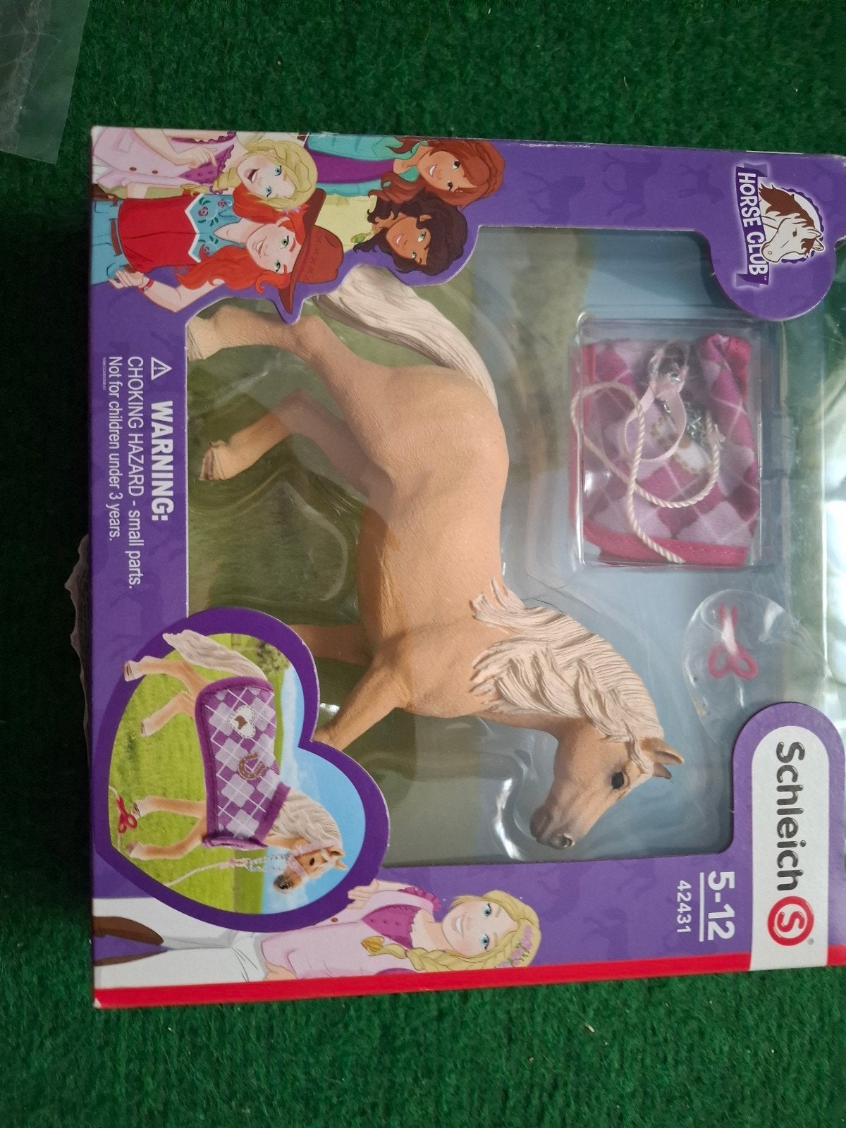 Schleich Horse Club paard met deken en halster, Ophalen, Zo goed als nieuw