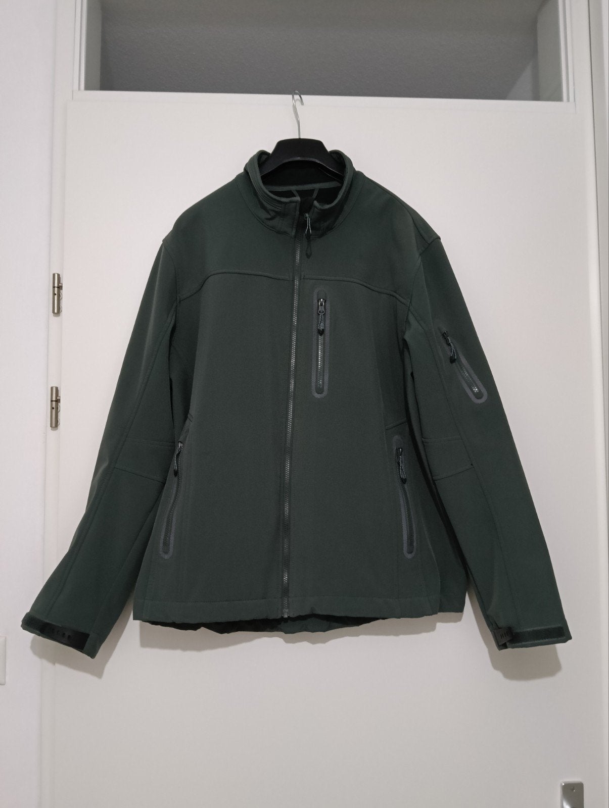 Human Nature softshell jas donkergroen, Maat 56/58 (XL), Ophalen of Verzenden, Zo goed als nieuw, Human Nature