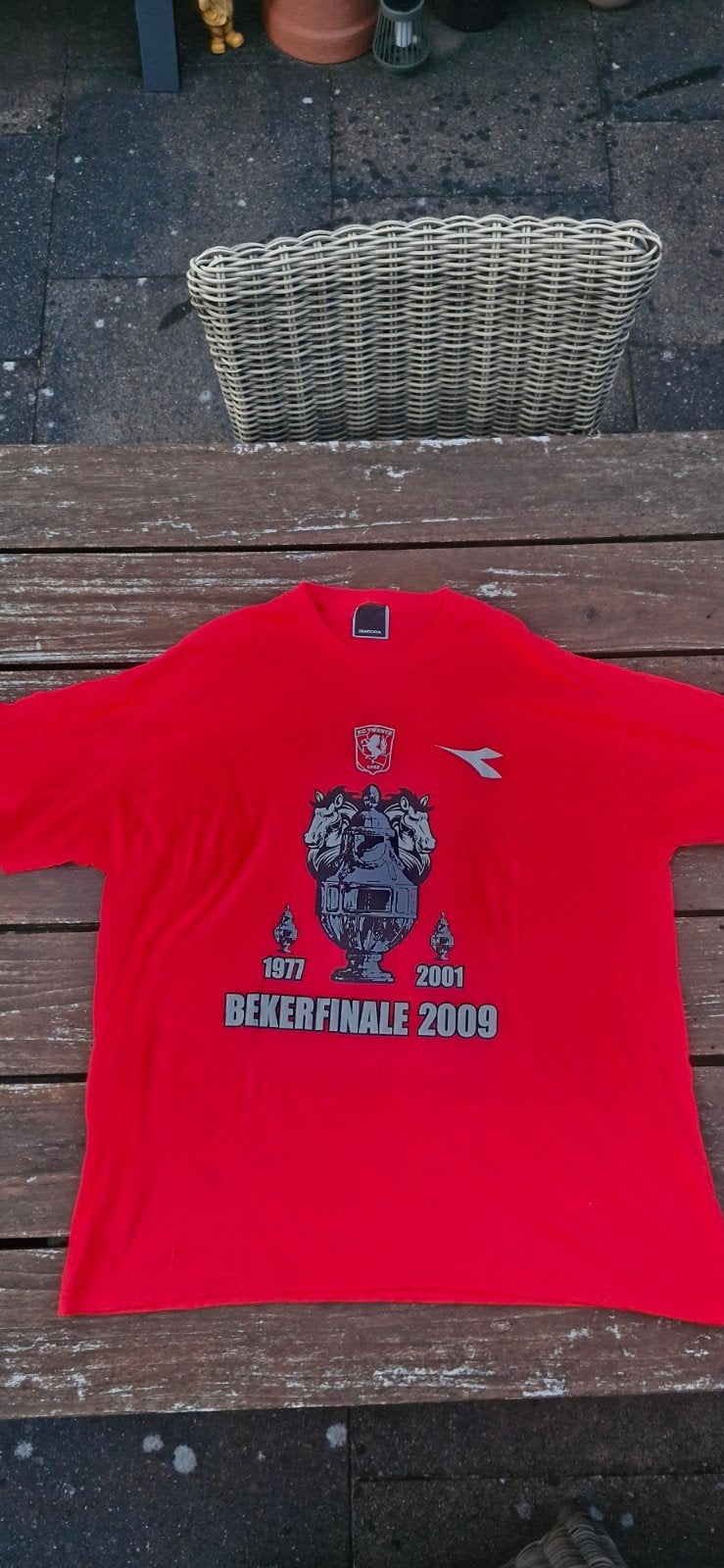 Fc twente shirt knvb beker 2009 heerenveen diadora, Verzamelen, Ophalen of Verzenden, Zo goed als nieuw, F.C. Twente, Shirt