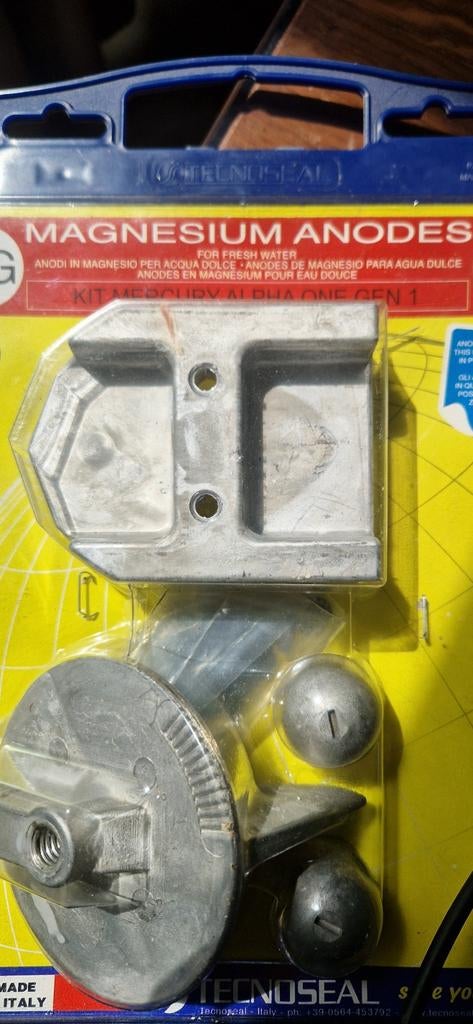 Magnesium Anodes Kit voor Zoet Water - Tecnoseal, Watersport en Boten, Ophalen of Verzenden