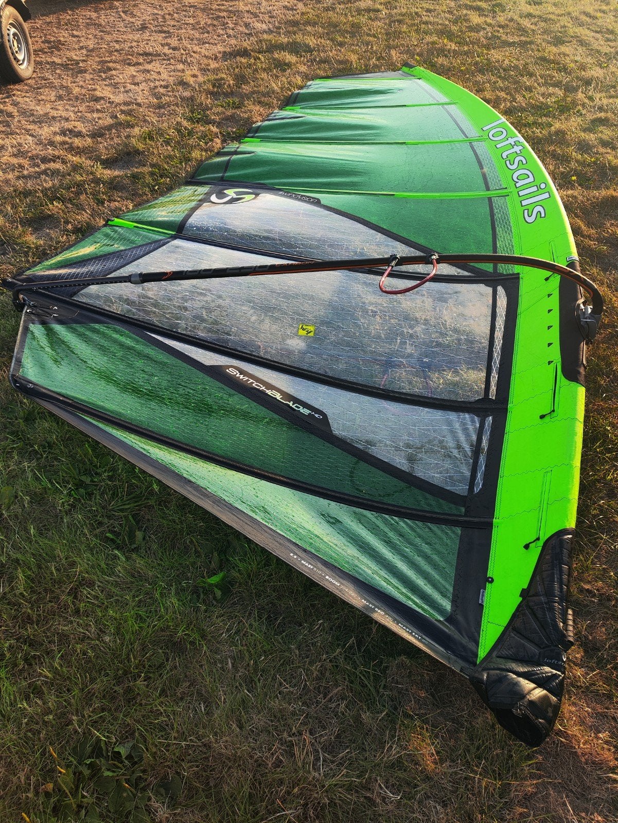 Loftsails Switchblade HD 8.5 m² | freerace | 2022/2023, Ophalen, 8 m² of meer, Zeil, Loftsails