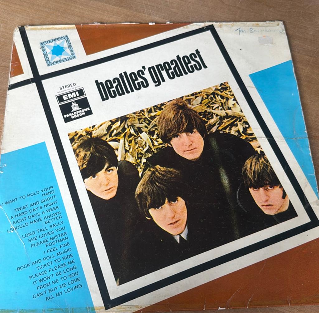 Beatles greatest, Cd's en Dvd's, Vinyl | Pop, Ophalen of Verzenden, Gebruikt, 12 inch