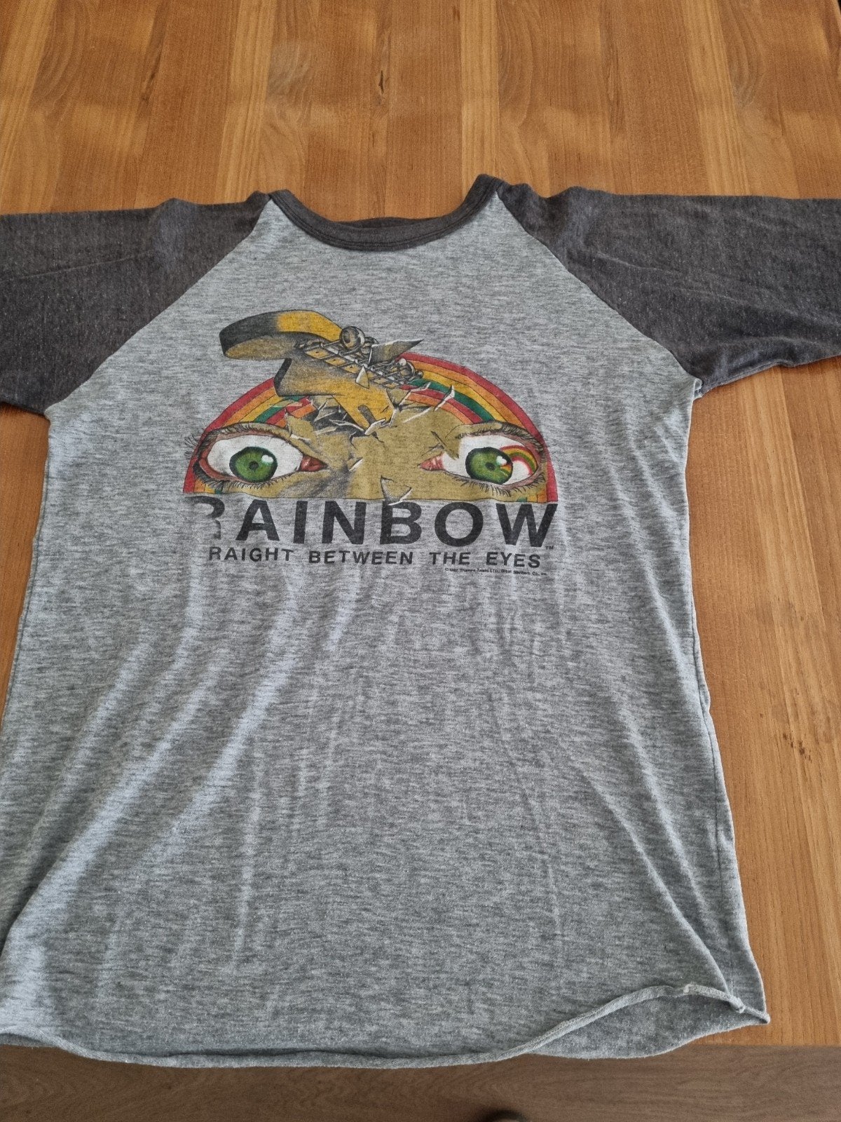 Rainbow origineel wereldtour 1982 tour shirt., Ophalen, Gebruikt