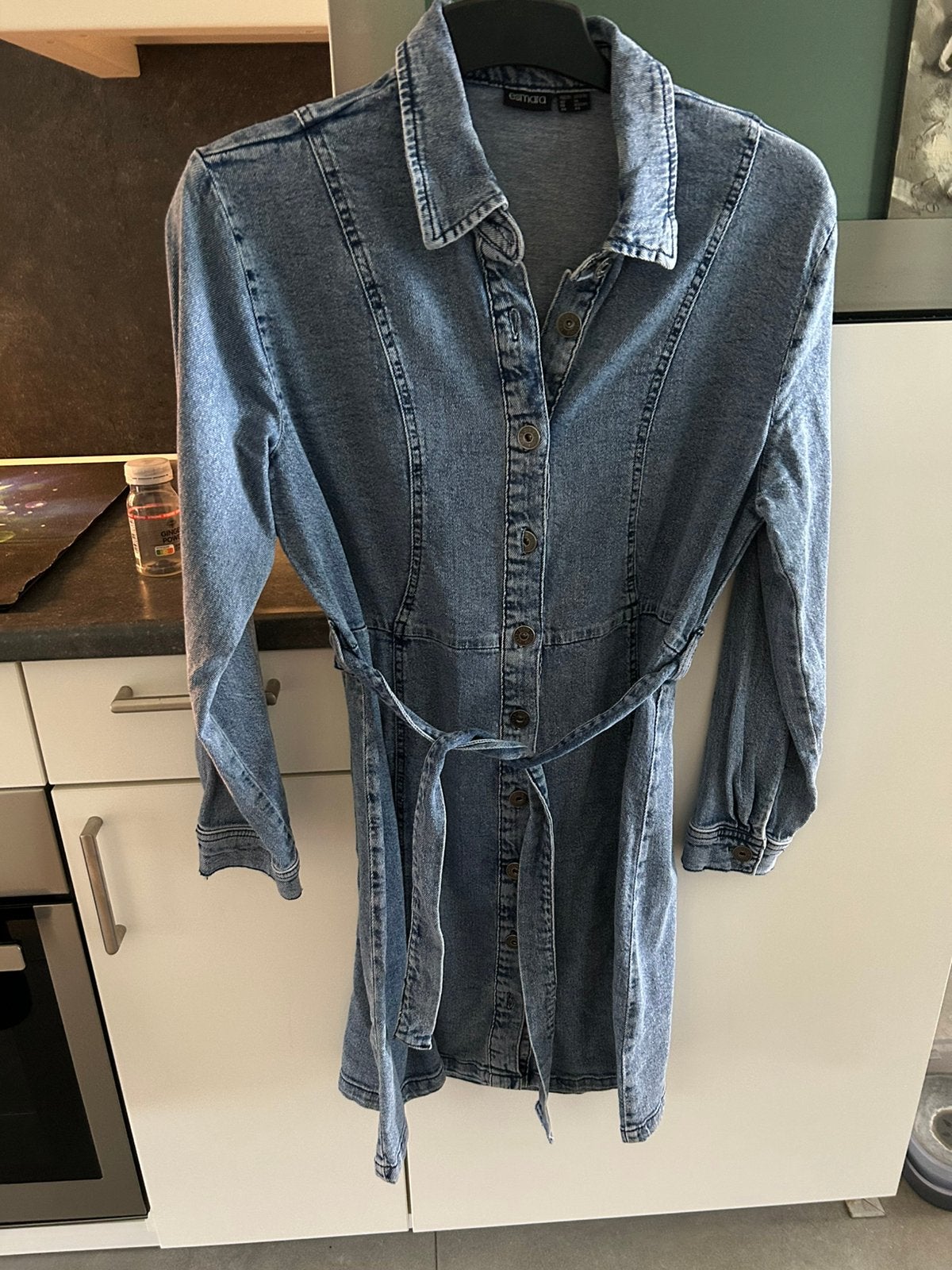 Spijkerjurk nieuw, Kleding | Dames, Jurken, Blauw, Maat 42/44 (L), Nieuw, Ophalen of Verzenden
