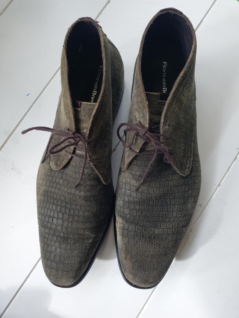 Floris van Bommel Boots - Maat 42 - Zo goed als nieuw, Ophalen of Verzenden, Zo goed als nieuw, Bruin, Boots