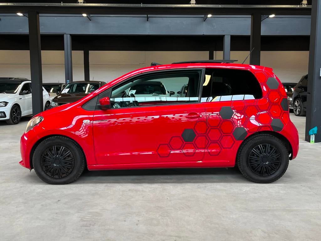 Seat Mii 1.0 Style Sport Handel/Duits/Pano, Voorwielaandrijving, Stof, Gebruikt, Zwart
