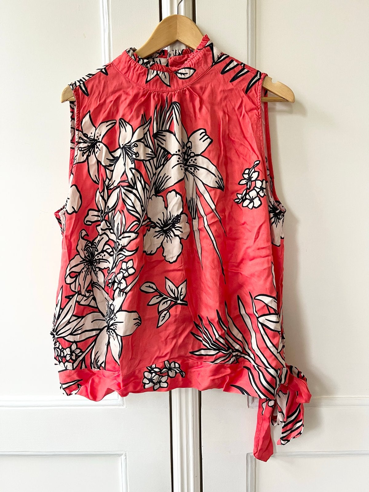 Ashley Brooke mouwloze top met bloemenprint, maat 46, Maat 46/48 (XL) of groter, Ophalen of Verzenden, Zo goed als nieuw, Zonder mouw