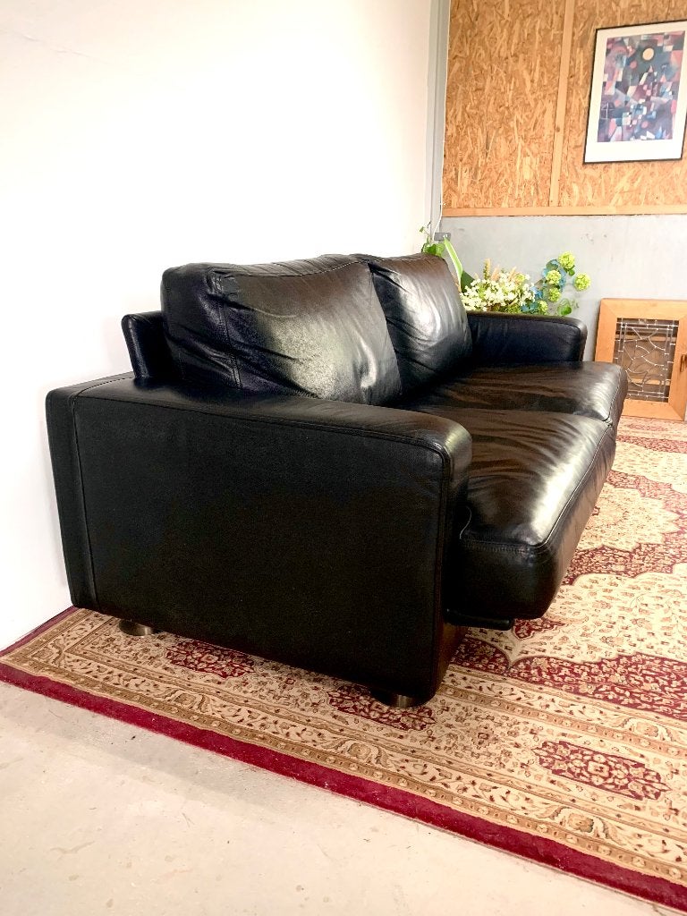 Vintage Minotti sofa, Ophalen of Verzenden, Gebruikt, 75 tot 100 cm, Driepersoons