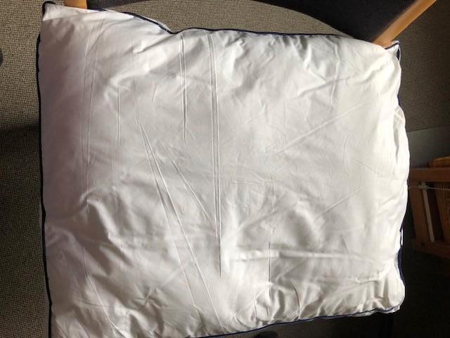 hoofdkussen Ten Cate polyester vulling perkal tijk 700 gram, Eenpersoons, Wit, Nieuw, Ophalen of Verzenden