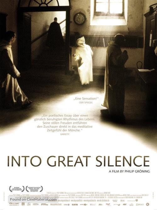 INTO   GREAT   SILENCE      filmposter., Rechthoekig Staand, Verzenden, Nieuw, A1 t/m A3