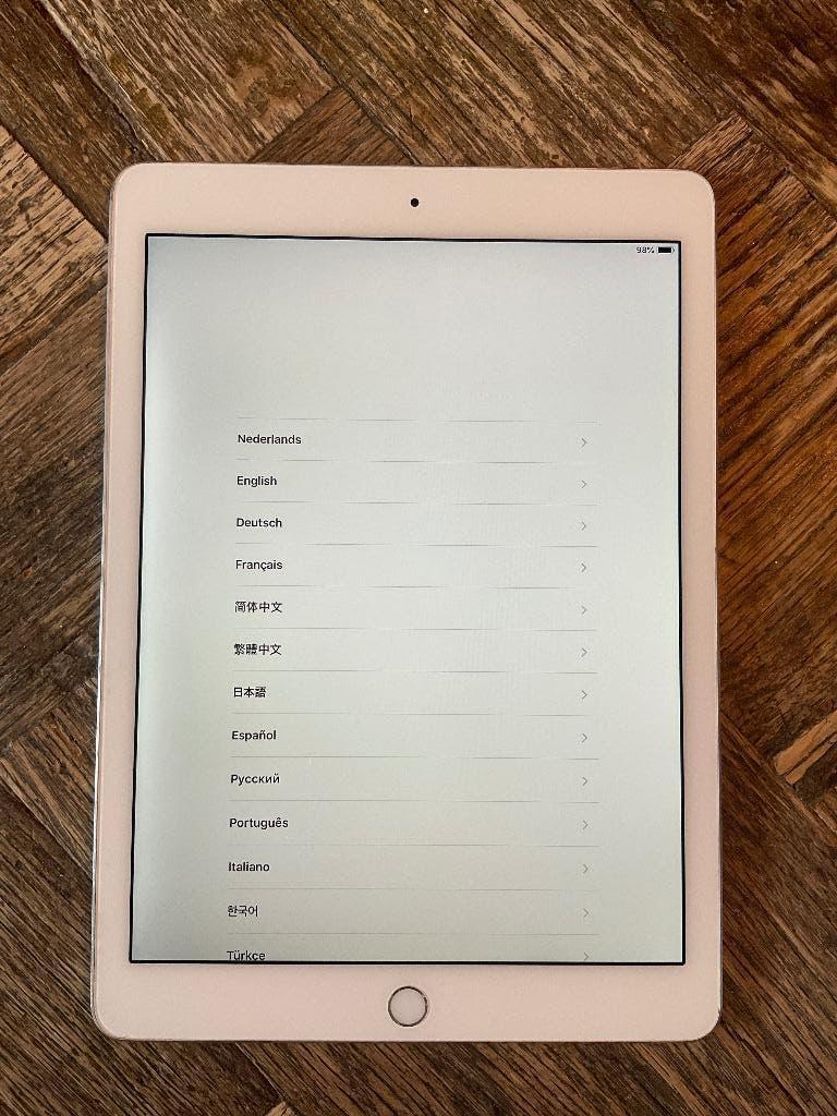 iPad Air 2 -A1566, Computers en Software, Apple iPads, 10 inch, Gebruikt, Wit, Apple iPad Air