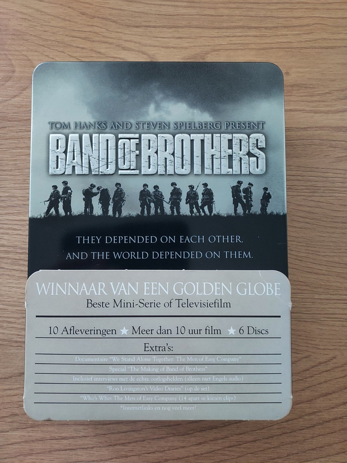 dvd box band of brothers, Vanaf 16 jaar, Ophalen, Zo goed als nieuw, Detective en Krimi