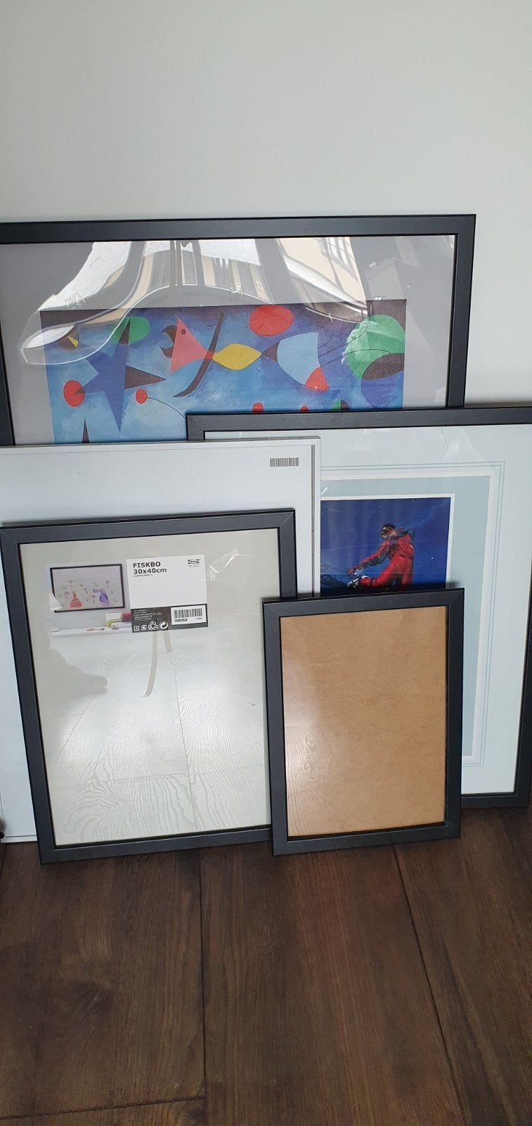 Diverse fotolijsten en schilderijlijsten gebruikt, Ophalen, Gebruikt, Hout, Fotolijst