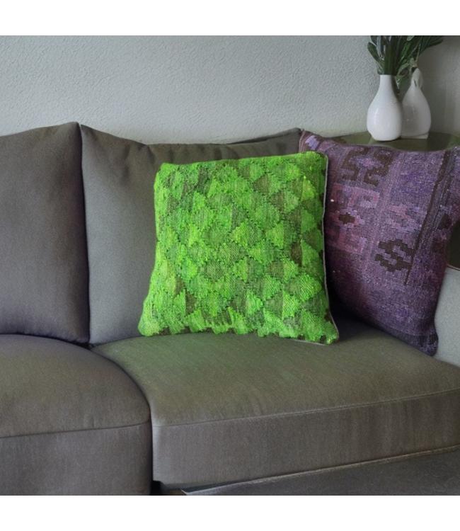 2x Traditionele Kelim Kussens 40x40 cm met Vulling, Huis en Inrichting, Woonaccessoires | Kussens, Ophalen of Verzenden, Nieuw