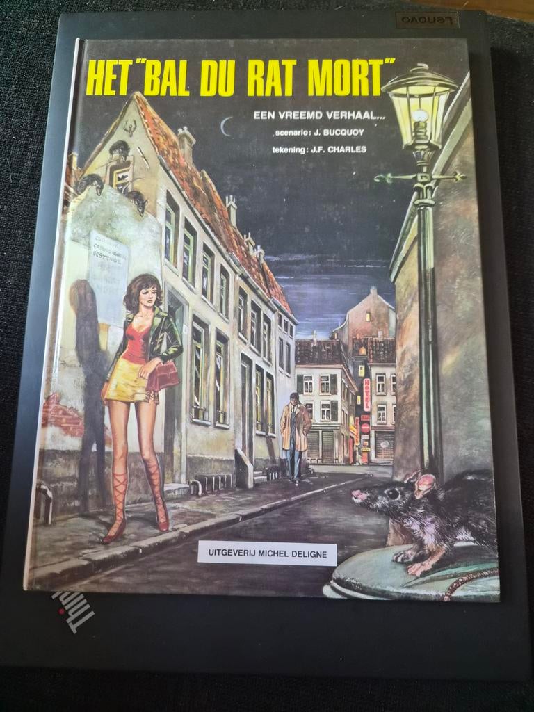 Het "Bal du Rat Mort" - Een vreemd verhaal, Eén stripboek, Ophalen of Verzenden, Zo goed als nieuw, J. Bucquoy, J.F. Charles