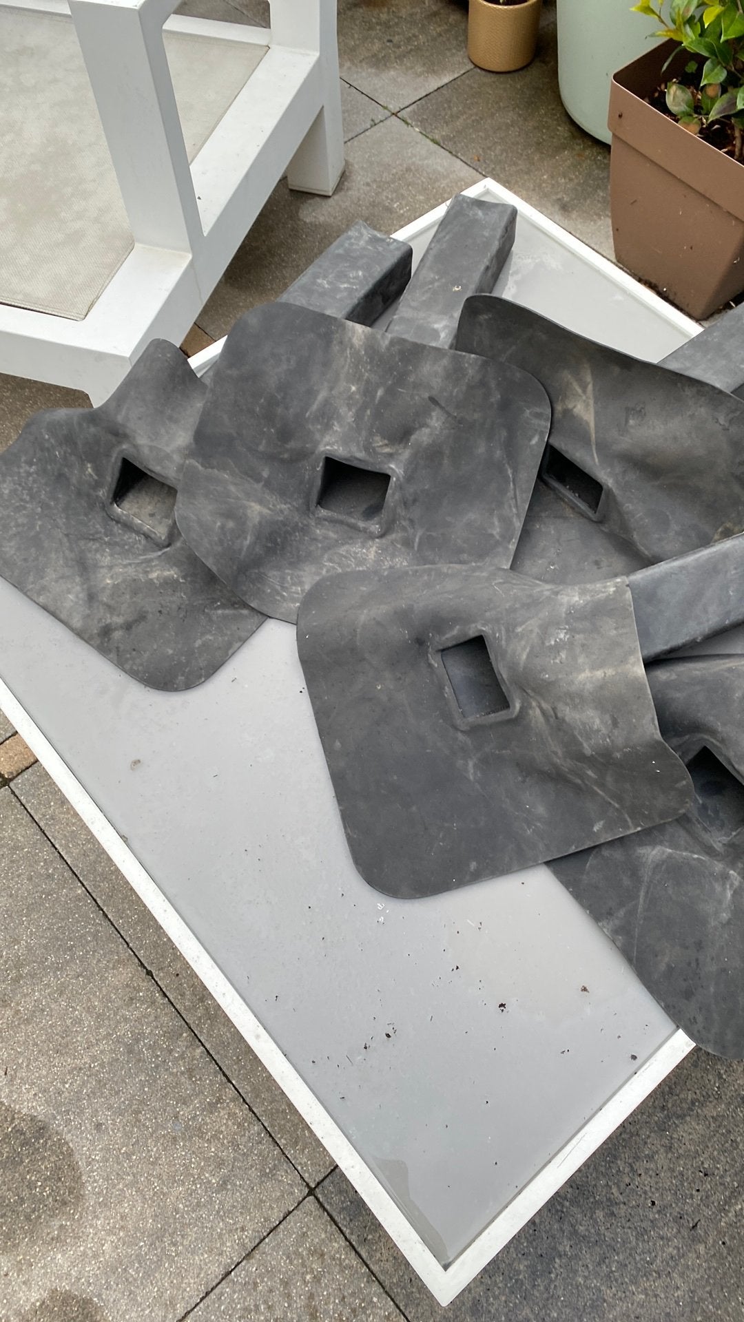 Epdm uitloop, Overige materialen, Verzenden, Zwart, Overige typen