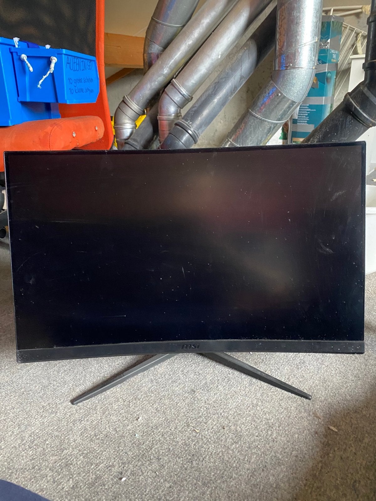 MSI gaming monitor, Gebruikt, IPS, 101 t/m 150 Hz, Curved