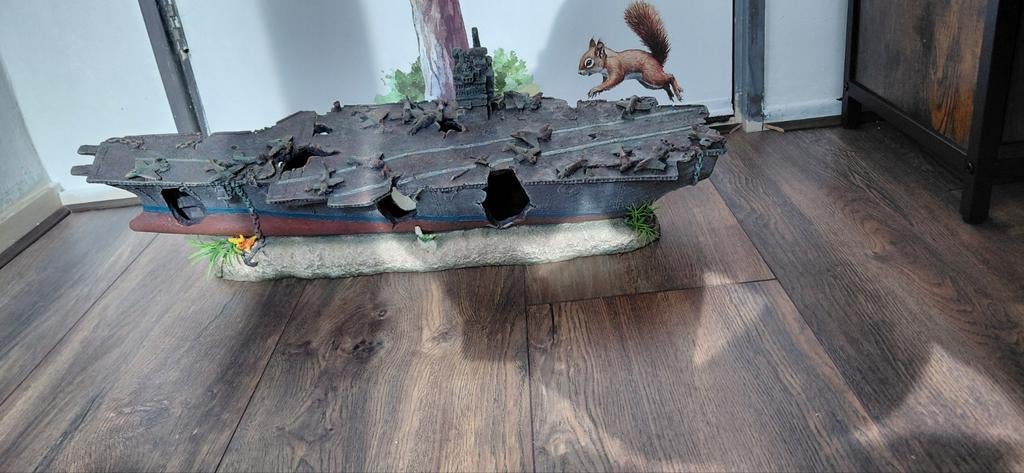 Te koop - 2 leger aquarium decoratie, Dieren en Toebehoren, Vissen | Aquaria en Toebehoren, Ophalen, Zo goed als nieuw, Decoratie
