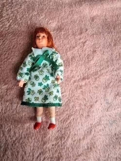 Caco Popje 8 cm - Vintage Miniatuur Pop, Ophalen of Verzenden, Gebruikt, Overige typen