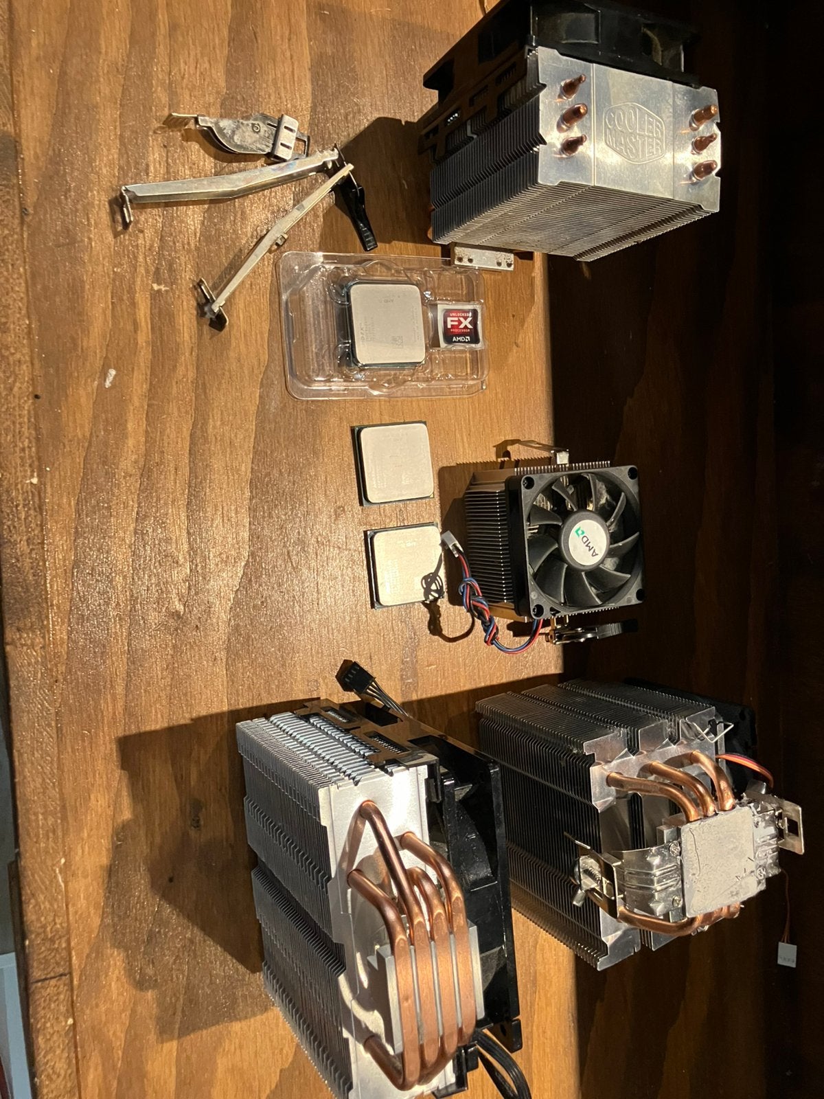 3x amd fx processor 6100,6300,8350 met coolers, Ophalen of Verzenden, Zo goed als nieuw, 6-core