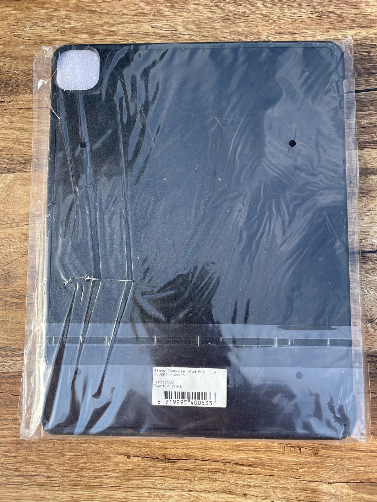 Stand Bookcase iPad Pro 12.9 (2020) - Zwart, Computers en Software, Zwart, Nieuw, 12 inch, Ophalen of Verzenden