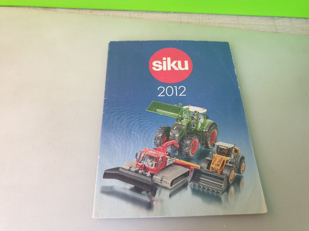 Folder - Siku 2012, Ophalen of Verzenden, Gelezen, Catalogus