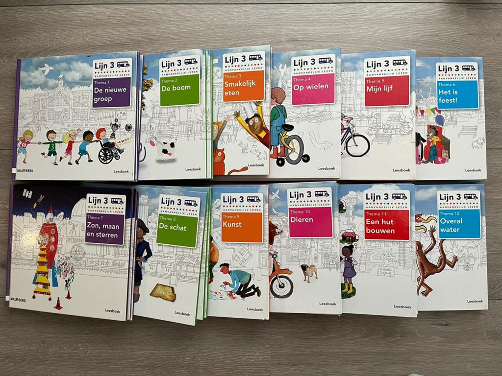 Lijn 3 leesboeken set, Ophalen of Verzenden, Zo goed als nieuw, Overige niveaus, Nederlands
