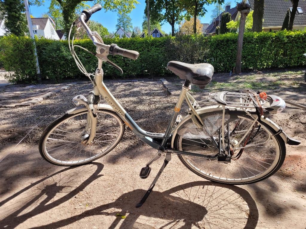 Gazelle orange plus 57cm, Ophalen, Gebruikt, Versnellingen, 56 cm of meer