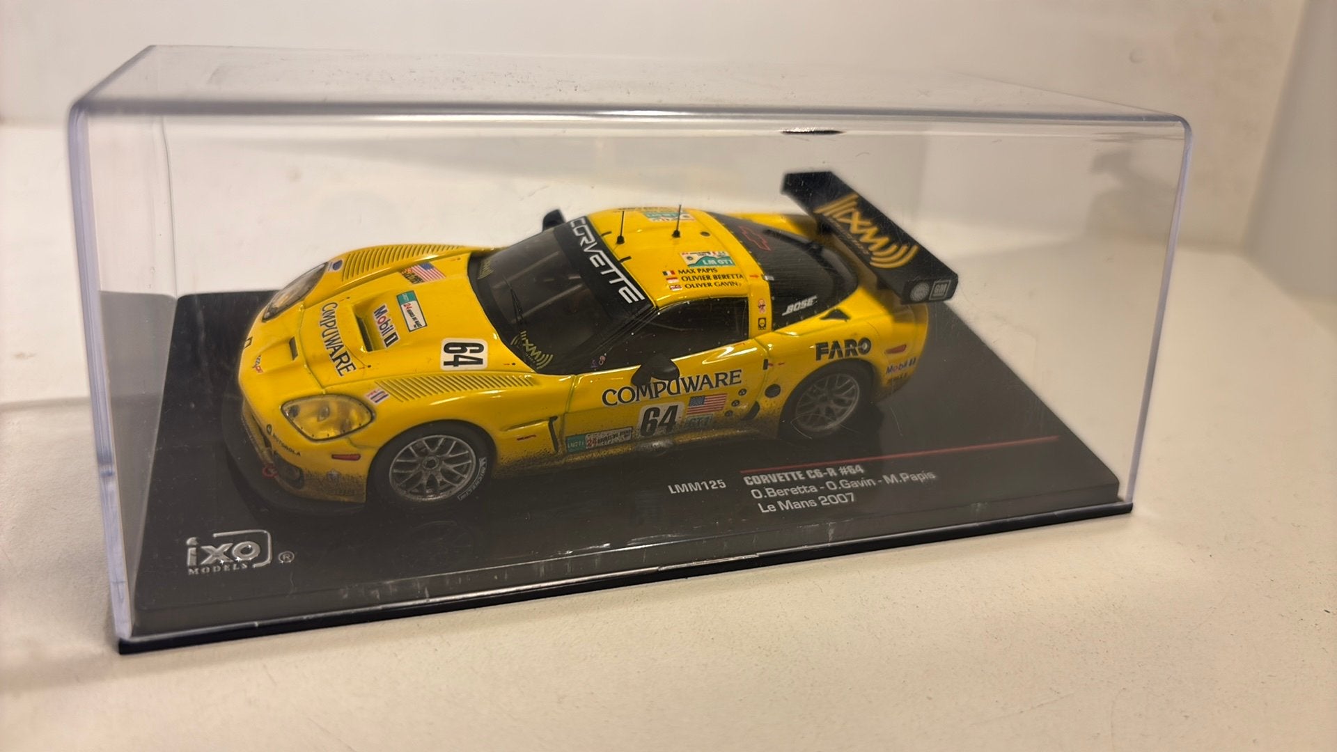 Chevrolet corvette c6-r #64 le mans 2007 ixo 1.43