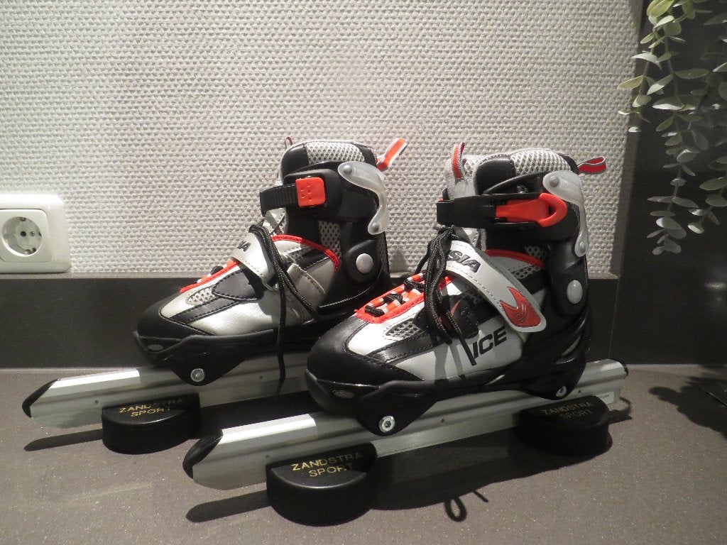 NIEUW Zandstra Frisia 1660 noren schaatsen verstelbaar 34-37, Zandstra, Combinoren, Nieuw, Ophalen of Verzenden
