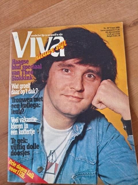 Viva 1976 Theo Stokkink The Cats Marianne Faithfull, Boeken, Tijdschriften en Kranten, Verzenden, Gelezen, Overige typen
