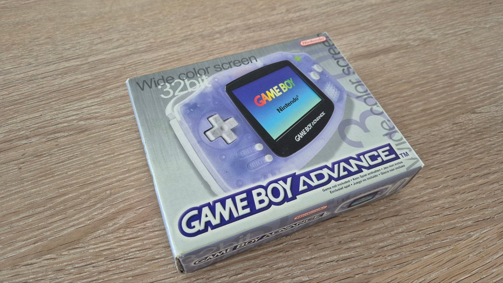 Nintendo Game Boy Advance - Transparant, Spelcomputers en Games, Spelcomputers | Nintendo Game Boy, Ophalen of Verzenden, Zo goed als nieuw