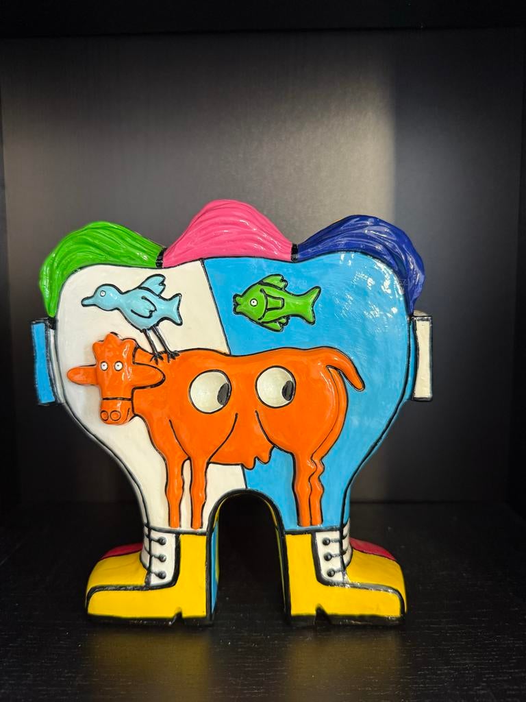 Joop Hansen "Head I" / "Fantasy Head" - Gelimiteerde Editie, Antiek en Kunst, Ophalen of Verzenden