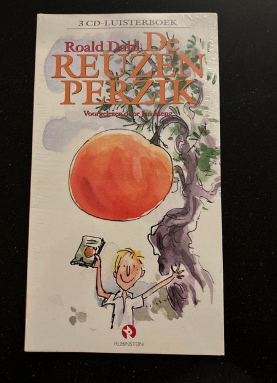 Luisterboek Roals Dahl - de reuzenperzik, Boeken, Ophalen of Verzenden, Cd, Kind