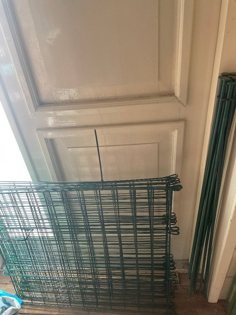 HondenhekGroen 7 meter, Overige merken, Ophalen, Gebruikt, Hondenren