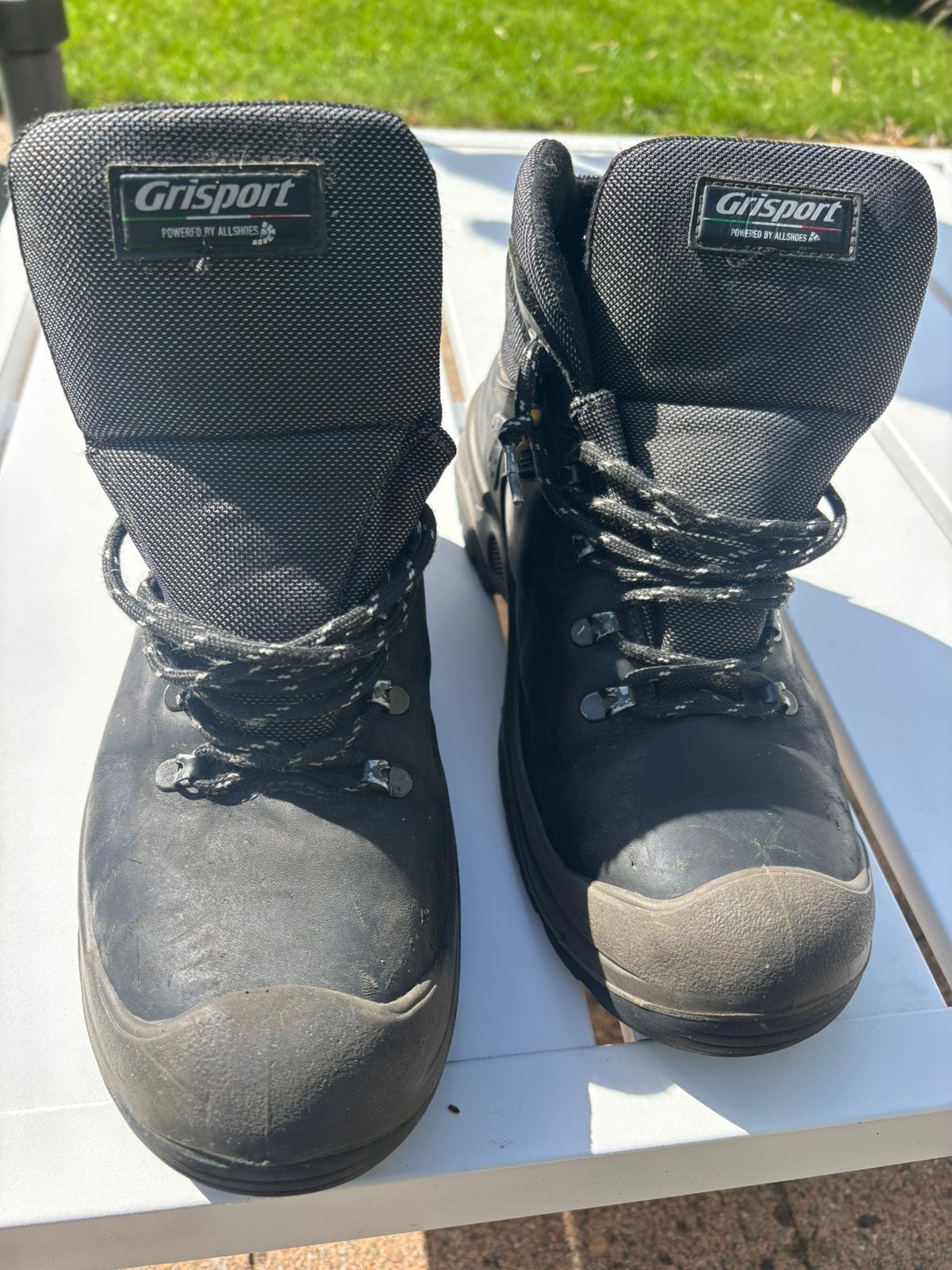 werkschoenen, Ophalen, Zo goed als nieuw
