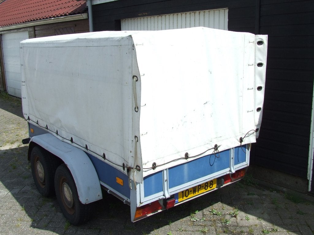 Aanhanger met Huif Tandemasser, Ophalen, Gebruikt