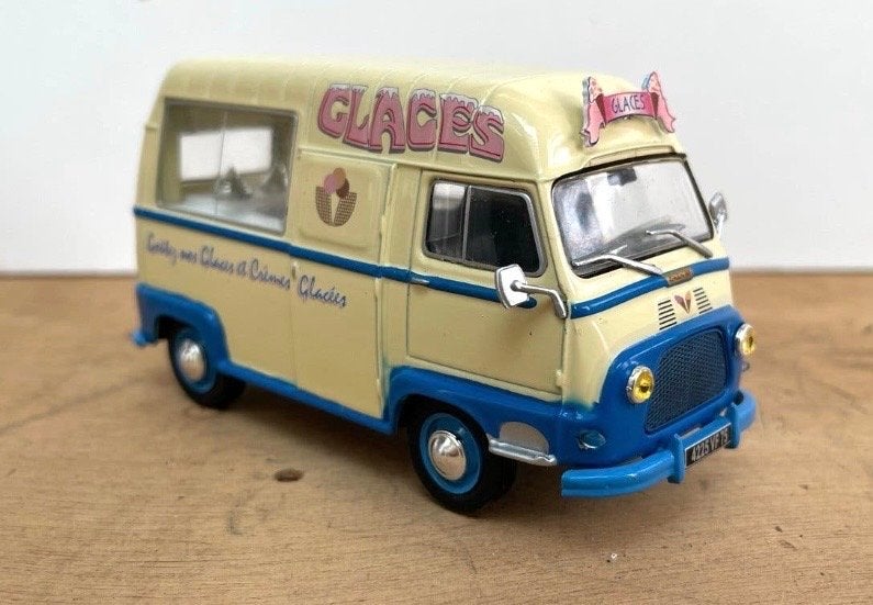 Renault Estafette IJscowagen - Schaalmodel, Ophalen of Verzenden, Zo goed als nieuw, Auto, Overige merken
