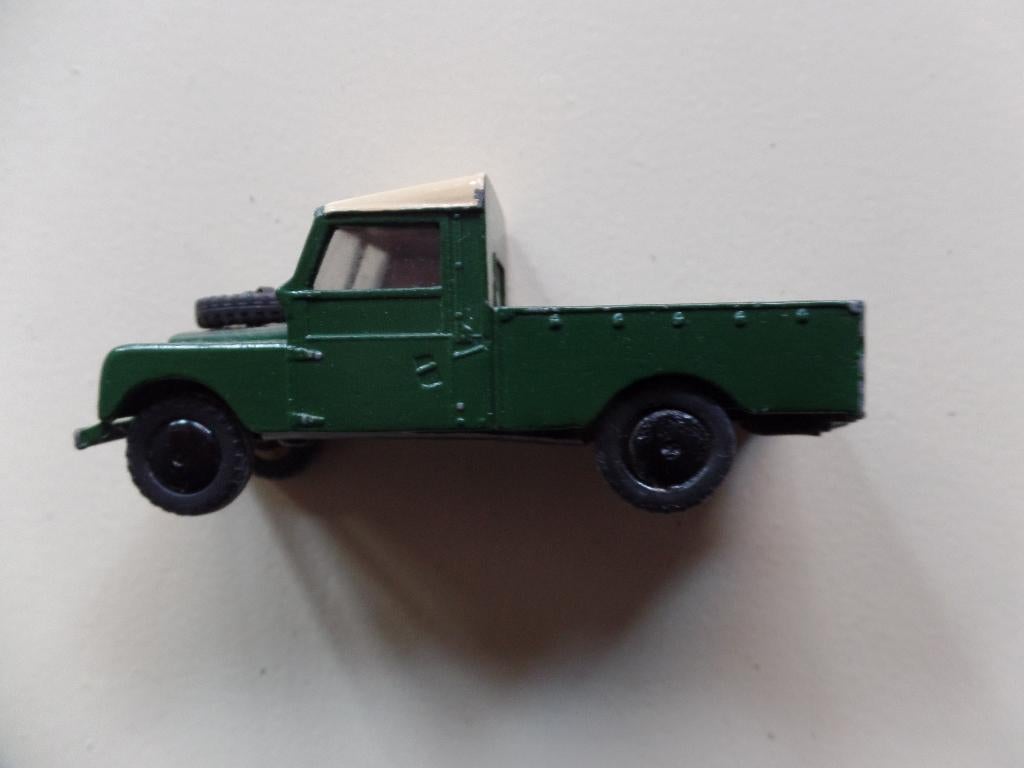   Landrover Corgi Toys groen (3), Hobby en Vrije tijd, Modelauto's | 1:50, Gebruikt, Bus of Vrachtwagen, Corgi, Verzenden