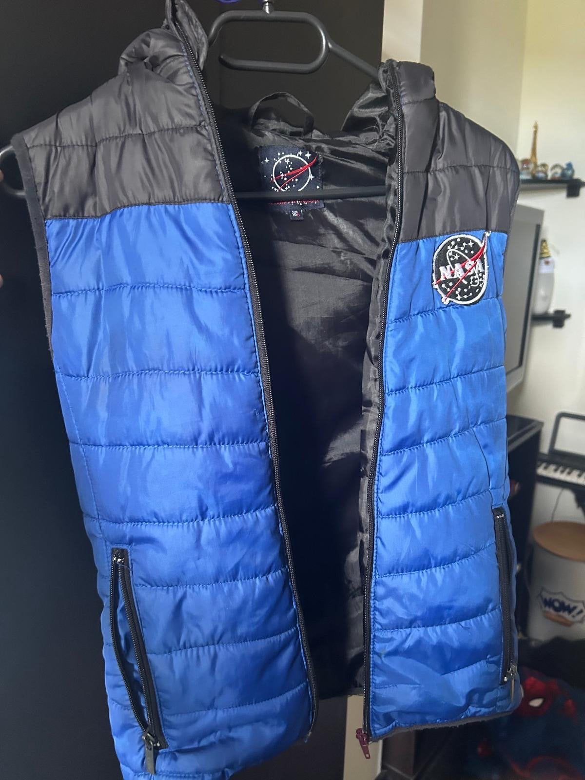 NASA Bodywarmer - Blauw/Zwart - Maat M, Kleding | Dames, Ophalen of Verzenden, Gedragen, Maat 38/40 (M), Blauw