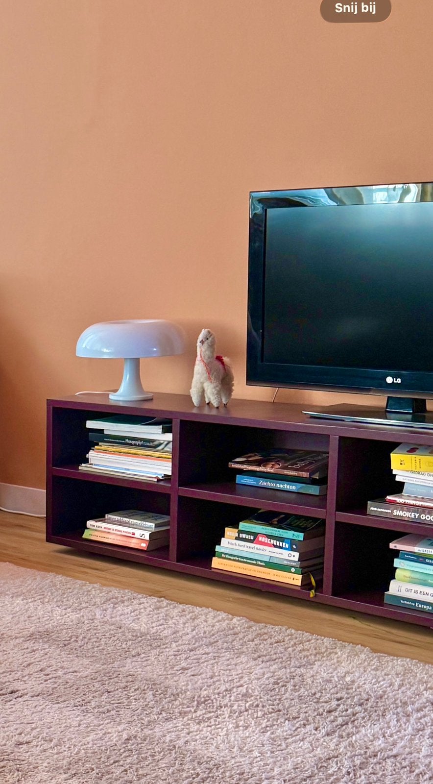 Dressoir/tv-kastje/boekenkastje, Ophalen, Gebruikt, 150 tot 200 cm, Minder dan 100 cm