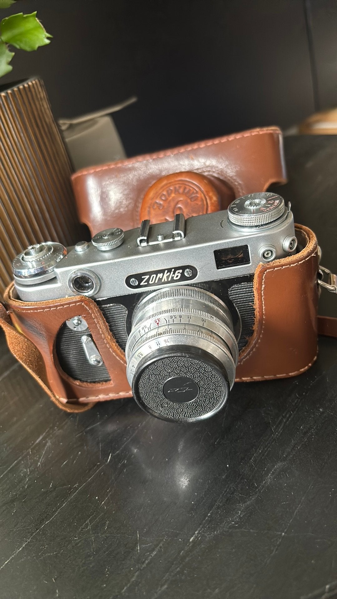 Mooie Vintage Zorki 6 Meetzoekercamera compleet, Ophalen of Verzenden, Zo goed als nieuw, Compact, Overige Merken