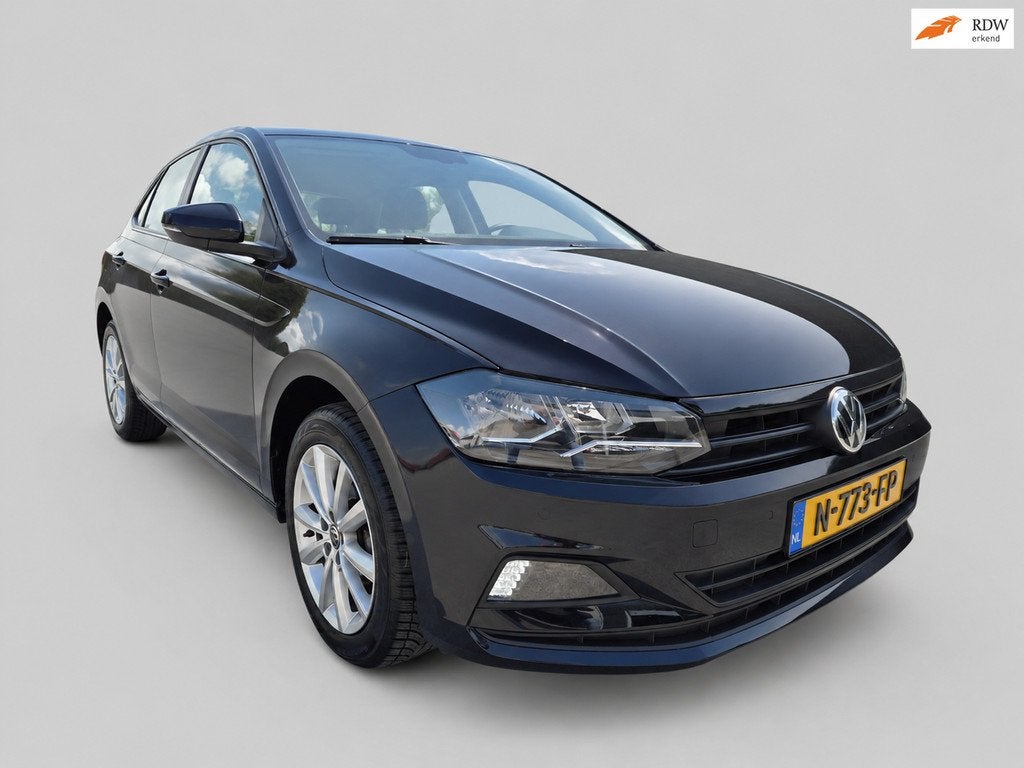 Volkswagen Polo 1.0 - Climate Control - Cruise Control - Sto, Zwart, Bedrijf, Handgeschakeld, 3 cilinders